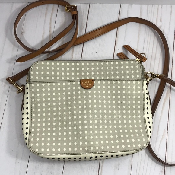 Fossil Handbags - Fossil Sydney polka dot cross body bag